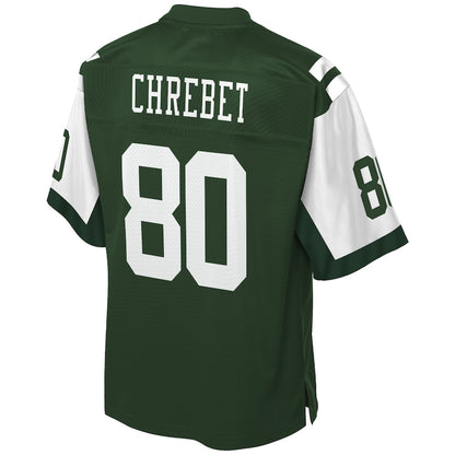 New York Jets Wayne Chrebet Pro Line Green Football Jersey product image