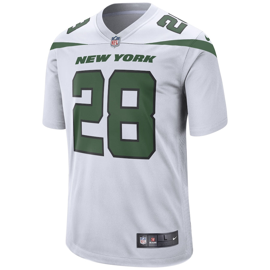 New York Jets Curtis Martin Game White Football Jersey product image