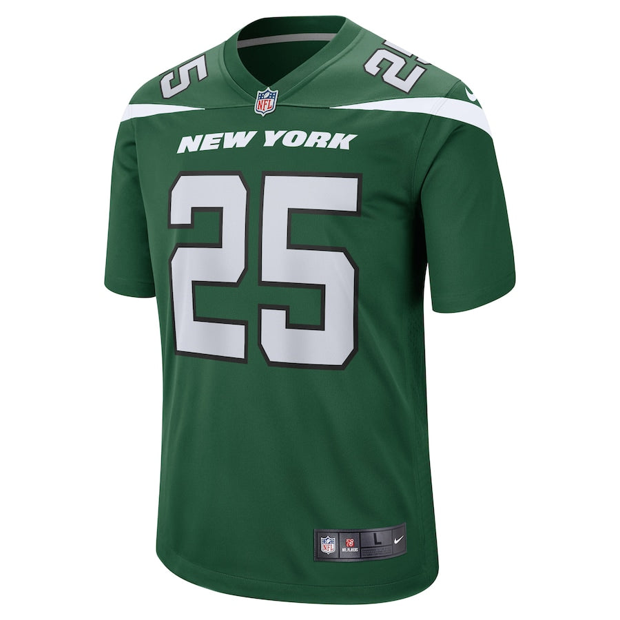 New York Jets Nate Hairston Team Game Gotham Green Football Jersey product image