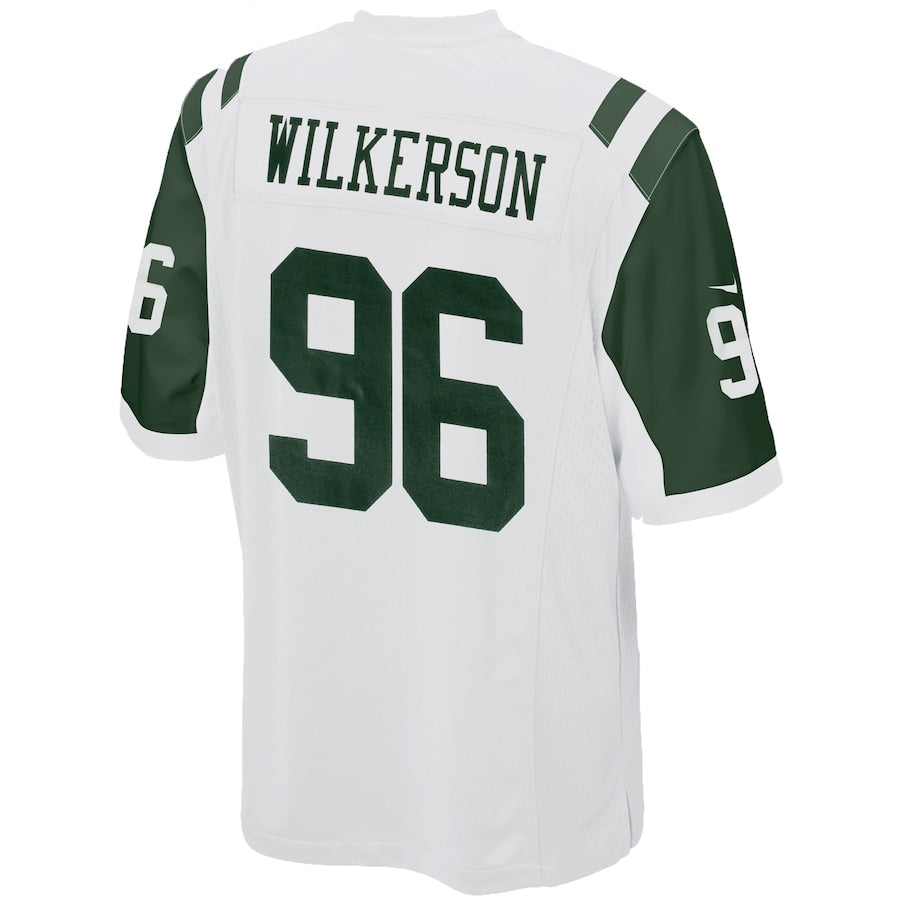 New York Jets Muhammad Wilkerson Game White Football Jersey product image