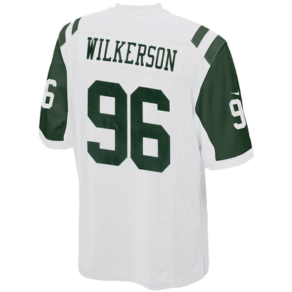 New York Jets Muhammad Wilkerson Game White Football Jersey product image