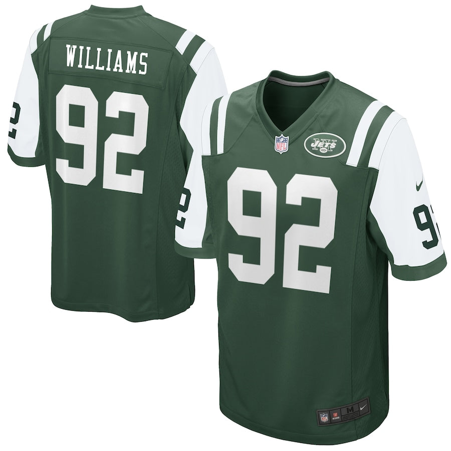New York Jets Leonard Williams Game Green Football Jersey product image