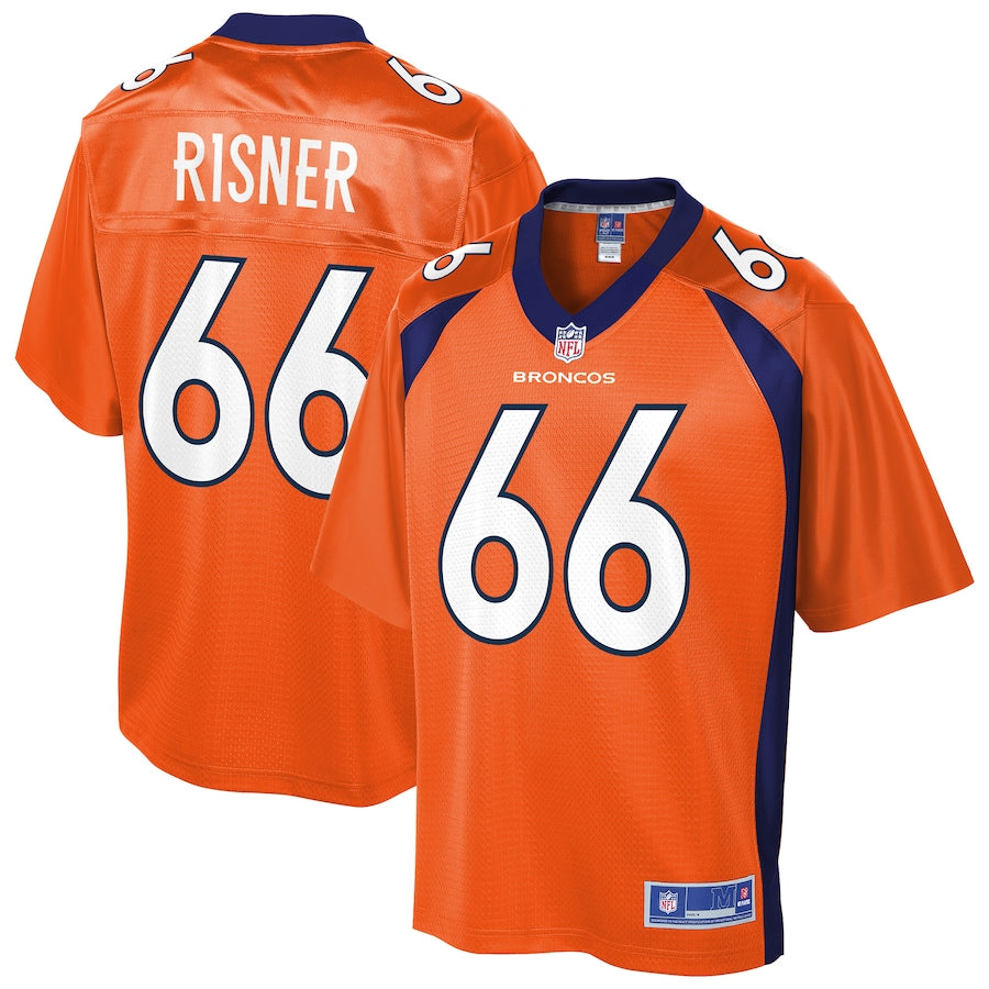 Denver Broncos Dalton Risner Pro Line Orange Football Jersey product image