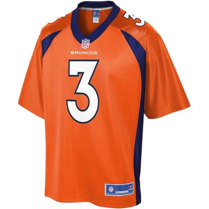 Denver Broncos Drew Lock Pro Line Orange Football Jersey product image