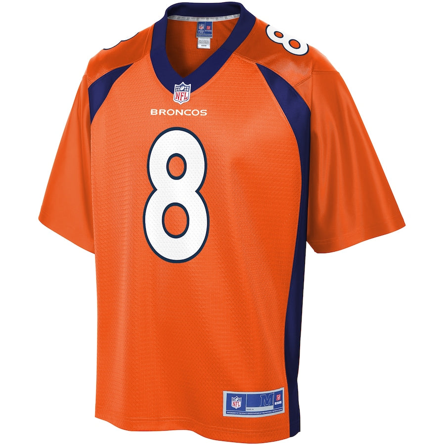 Denver Broncos Brandon Mcmanus Pro Line Orange Football Jersey product image