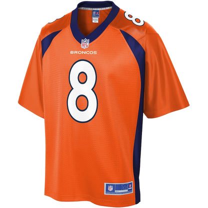 Denver Broncos Brandon Mcmanus Pro Line Orange Football Jersey product image