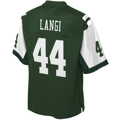 New York Jets Harvey Langi Pro Line Big & Tall Gotham Green Football Jersey product image