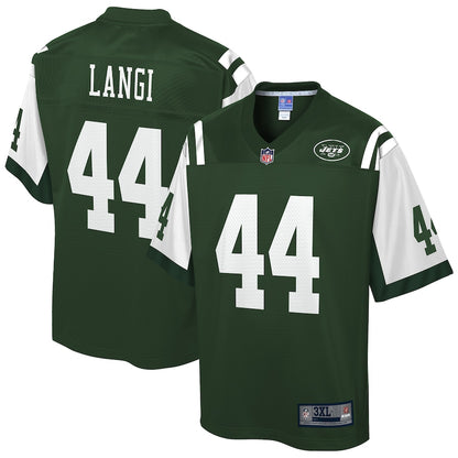New York Jets Harvey Langi Pro Line Big & Tall Gotham Green Football Jersey product image