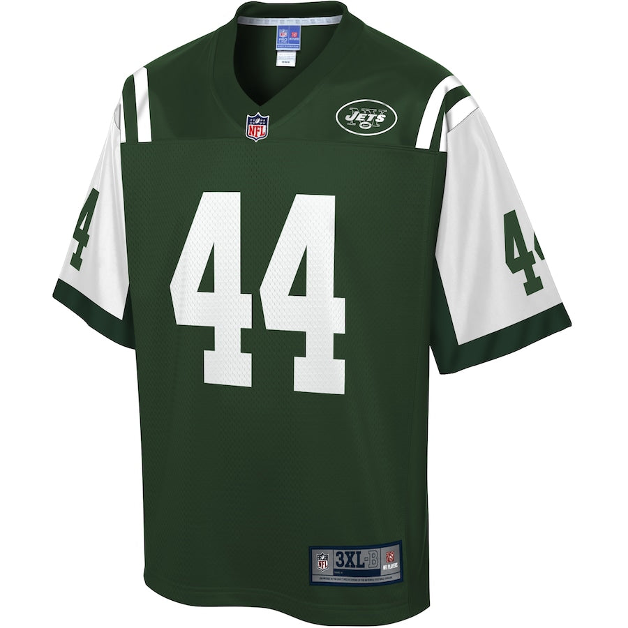 New York Jets Harvey Langi Pro Line Big & Tall Gotham Green Football Jersey product image