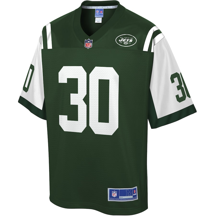 New York Jets Jalin Moore Pro Line Gotham Green Football Jersey product image