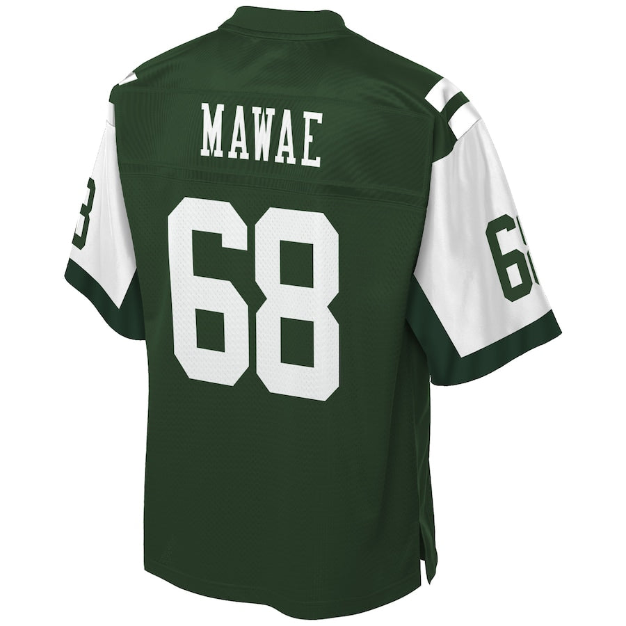 New York Jets Kevin Mawae Pro Line Green Football Jersey product image