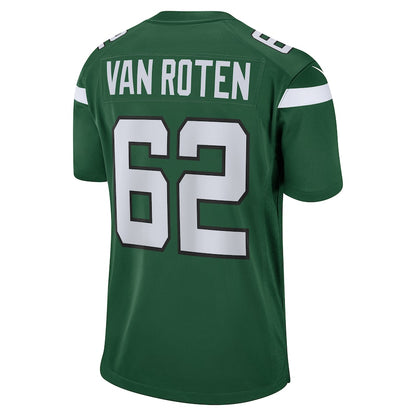 New York Jets Greg Van Roten Game Gotham Green Football Jersey product image