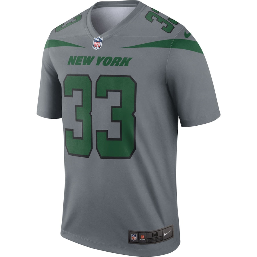 New York Jets Jamal Adams Gray Football Jersey product image