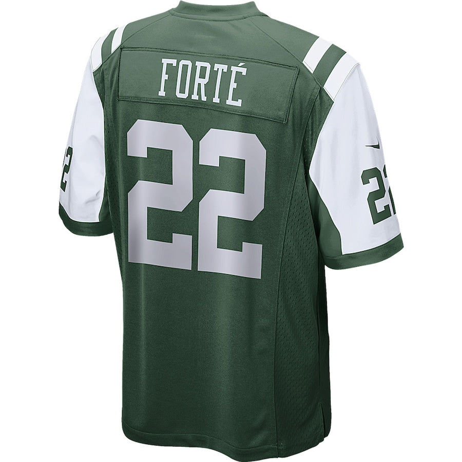 New York Jets Matt Forte Game Green Football Jersey product image