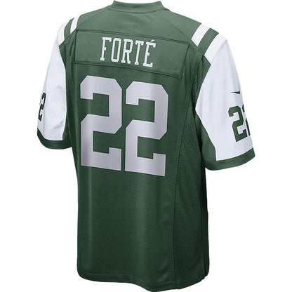 New York Jets Matt Forte Game Green Football Jersey product image
