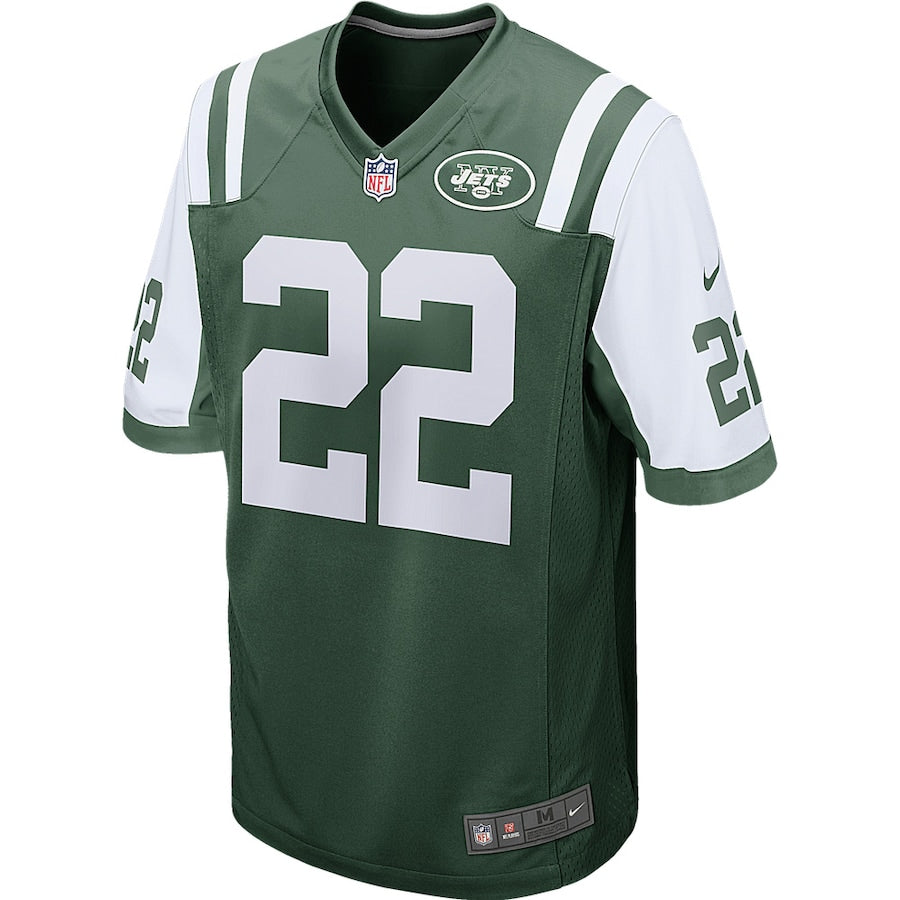 New York Jets Matt Forte Game Green Football Jersey product image