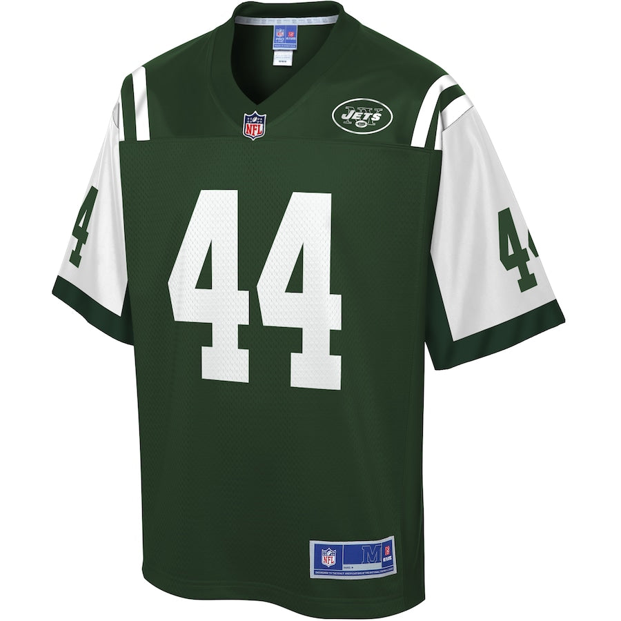 New York Jets Harvey Langi Pro Line Gotham Green Football Jersey product image