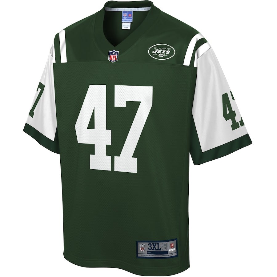 New York Jets Albert Mcclellan Pro Line Big & Tall Gotham Green Football Jersey product image