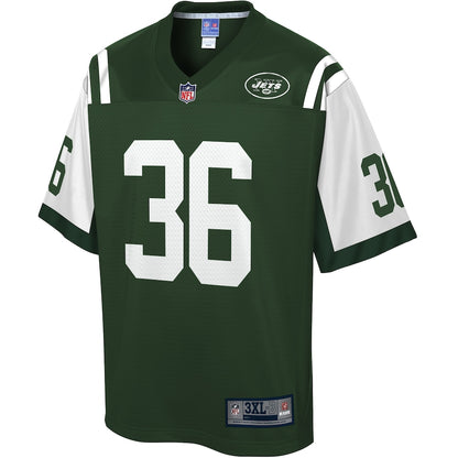 New York Jets Josh Adams Pro Line Big & Tall Gotham Green Football Jersey product image