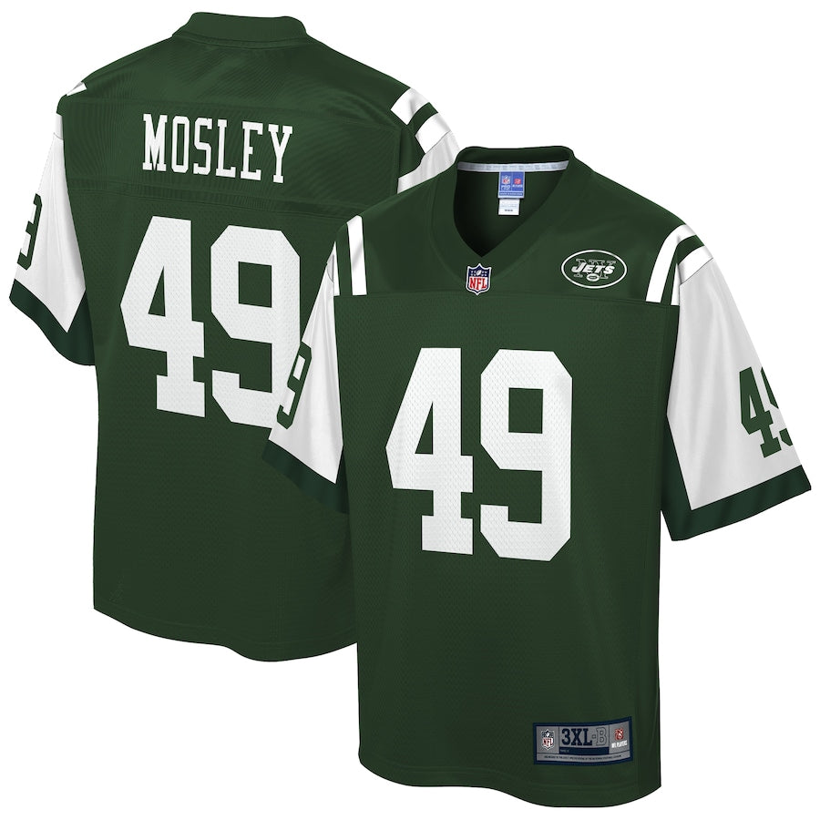 New York Jets C.j. Mosley Pro Line Big & Tall Gotham Green Football Jersey product image