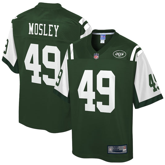 New York Jets C.j. Mosley Pro Line Big & Tall Gotham Green Football Jersey product image