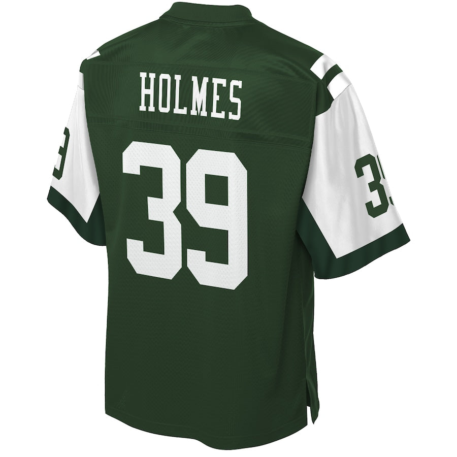 New York Jets Valentine Holmes Pro Line Big & Tall Gotham Green Football Jersey product image