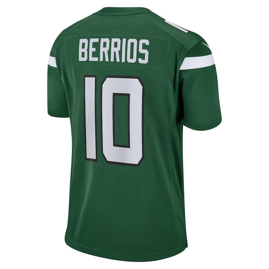 New York Jets Braxton Berrios Game Gotham Green Football Jersey product image
