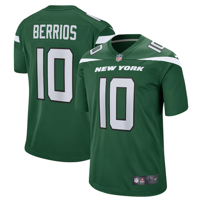 New York Jets Braxton Berrios Game Gotham Green Football Jersey product image
