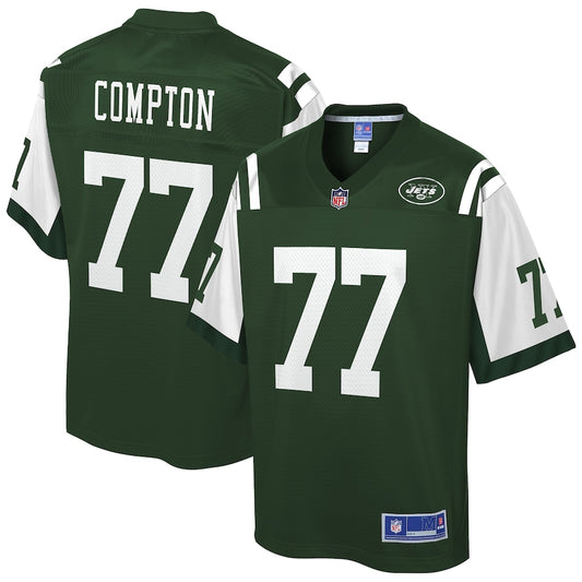 New York Jets Tom Compton Pro Line Gotham Green Football Jersey product image