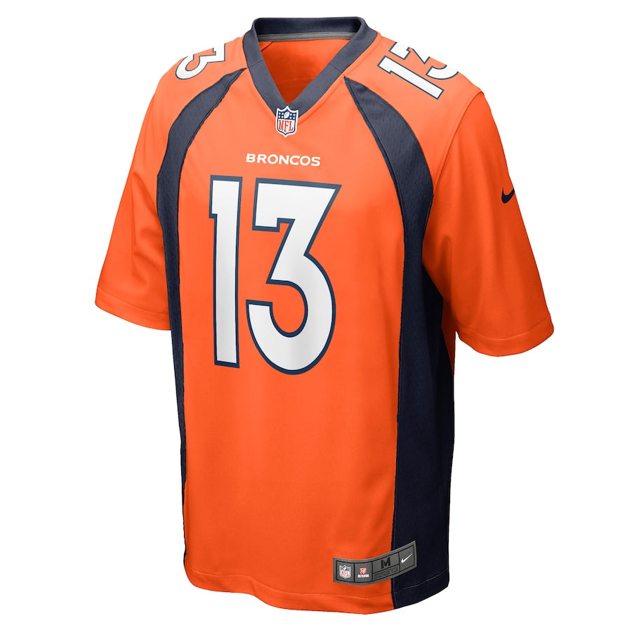Denver Broncos K.j. Hamler Game Orange Football Jersey product image