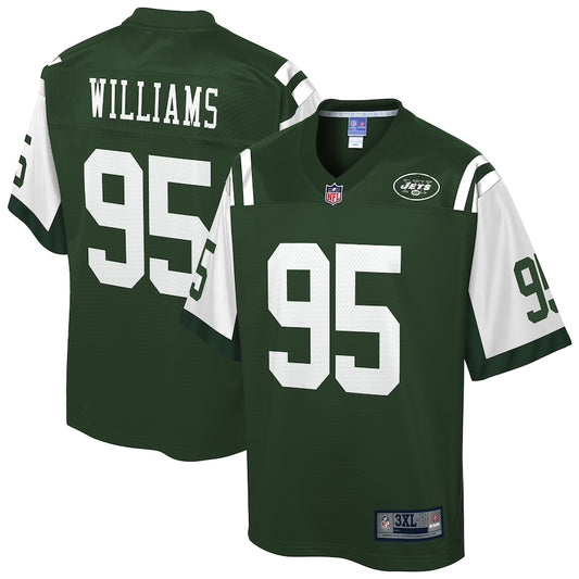 New York Jets Quinnen Williams Pro Line Big & Tall Gotham Green Football Jersey product image