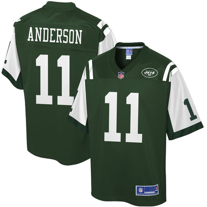 New York Jets Robby Anderson Pro Line Green Football Jersey product image