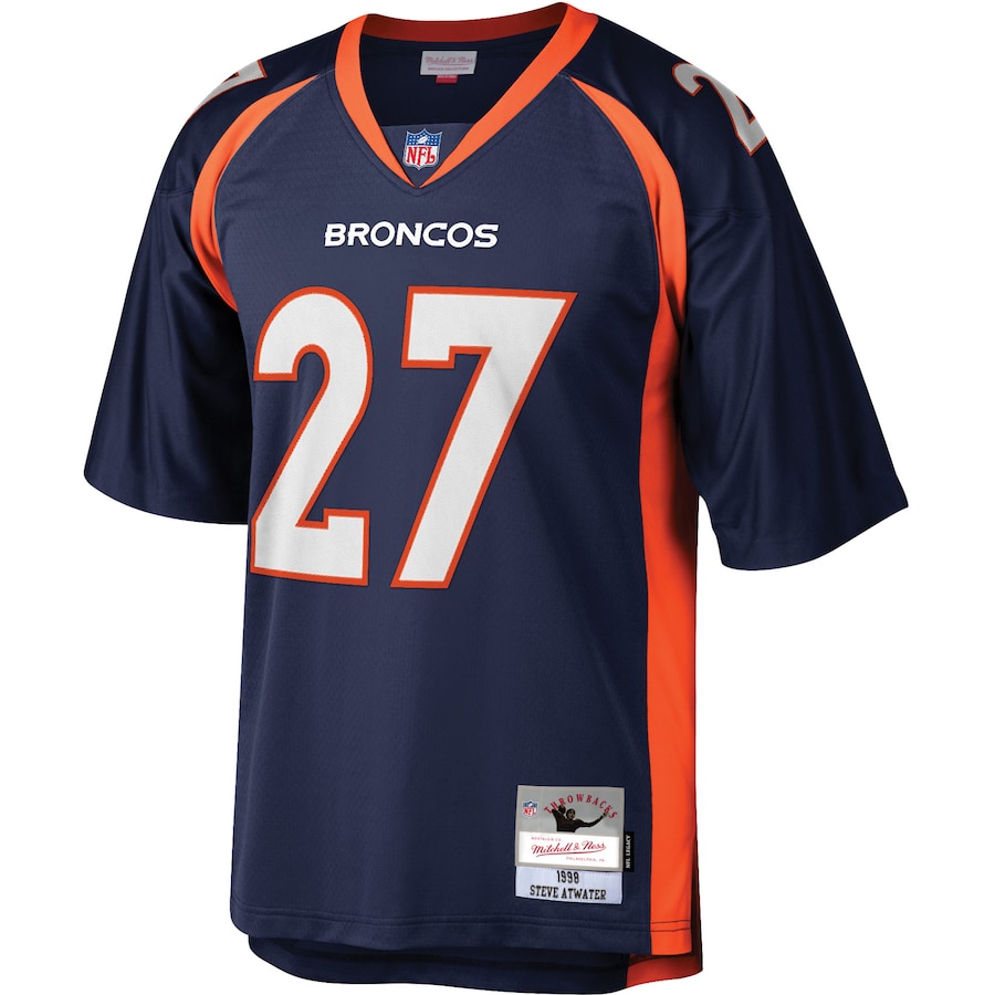 Denver Broncos Steve Atwater Legacy Navy Football Jersey product image