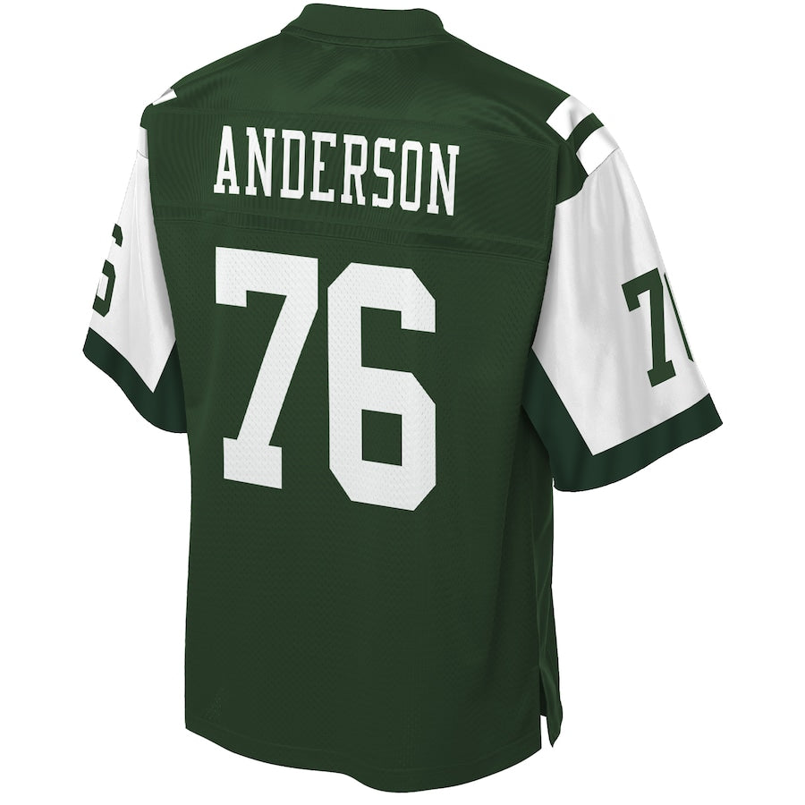 New York Jets Calvin Anderson Pro Line Gotham Green Football Jersey product image