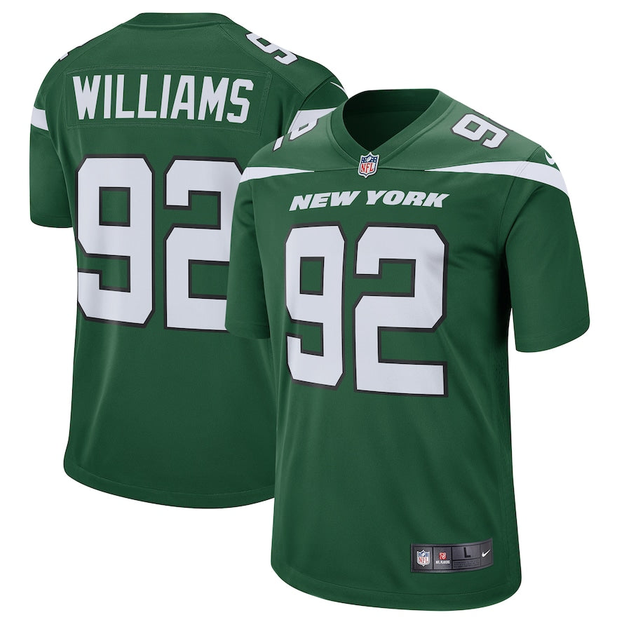 New York Jets Leonard Williams Game Gotham Green Football Jersey product image