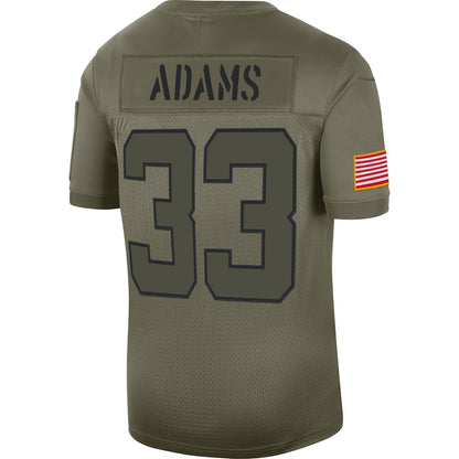 New York Jets Jamal Adams Limited Salute To Service Olive Football Jersey product image