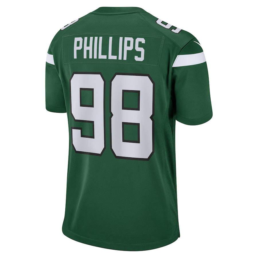 New York Jets Kyle Phillips Game Gotham Green Football Jersey product image