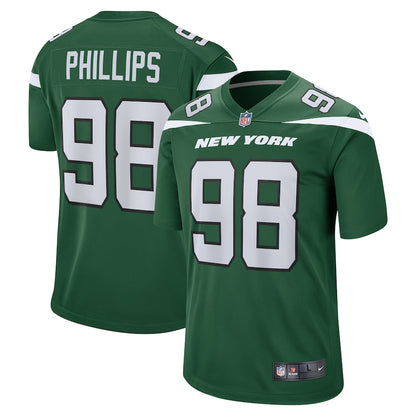 New York Jets Kyle Phillips Game Gotham Green Football Jersey product image