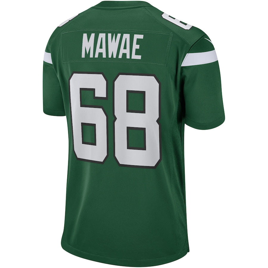 New York Jets Kevin Mawae Game Gotham Green Football Jersey product image