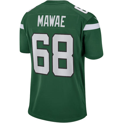 New York Jets Kevin Mawae Game Gotham Green Football Jersey product image