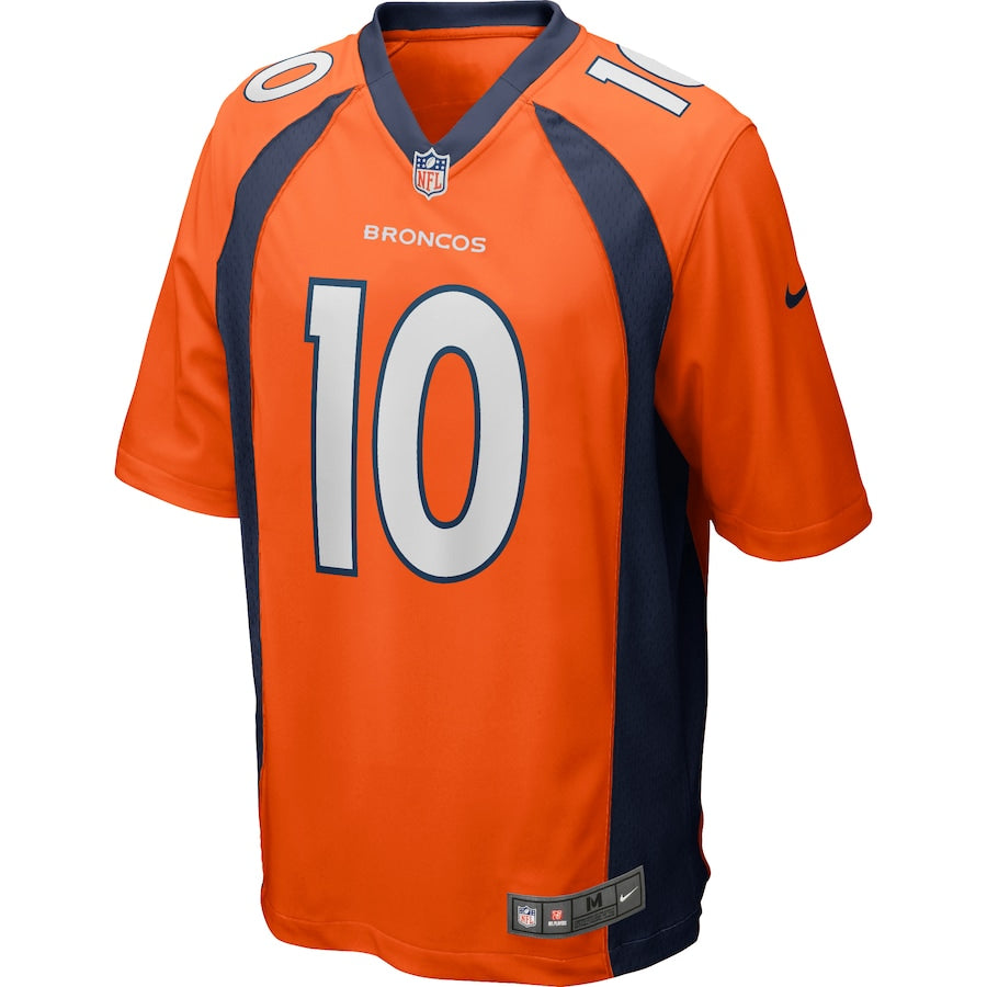Denver Broncos Jerry Jeudy Game Orange Football Jersey product image