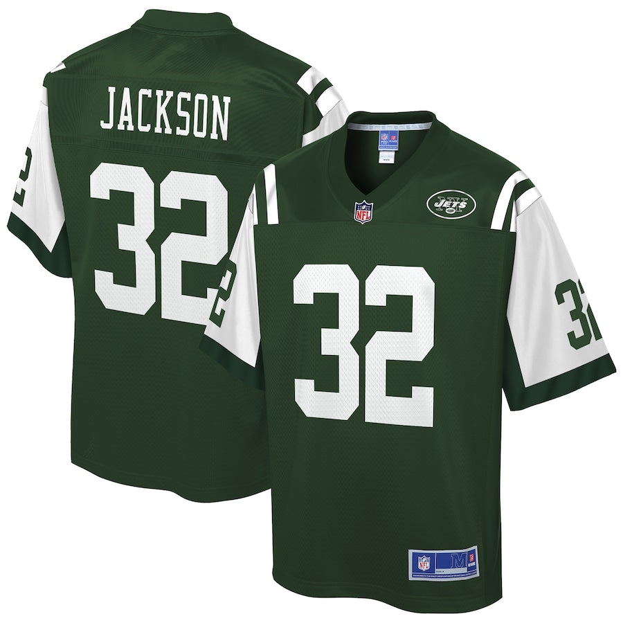 New York Jets Bennett Jackson Pro Line Gotham Green Football Jersey product image