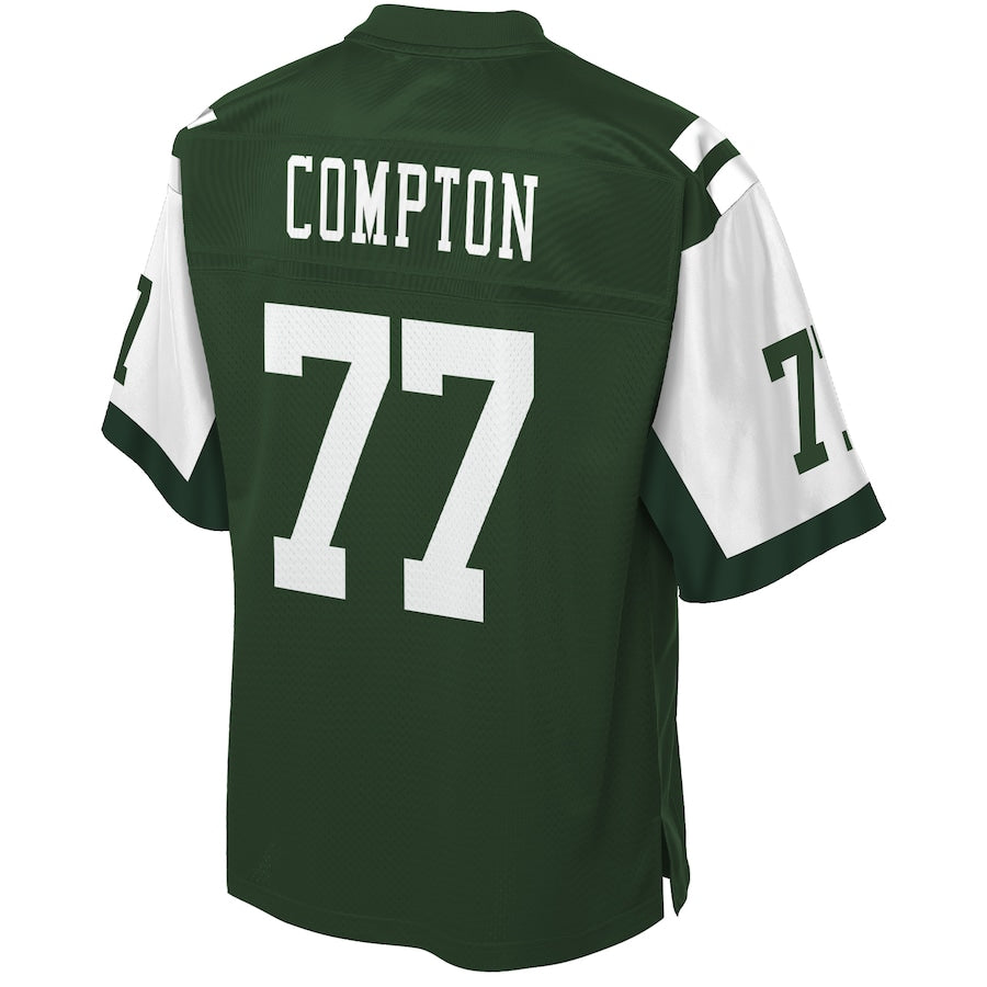 New York Jets Tom Compton Pro Line Big & Tall Gotham Green Football Jersey product image