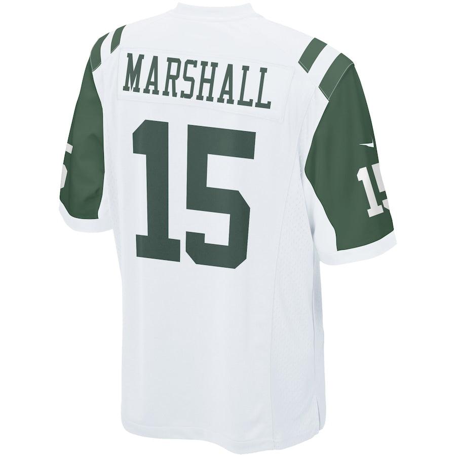 New York Jets Brandon Marshall Game White Football Jersey product image