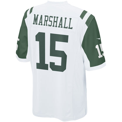 New York Jets Brandon Marshall Game White Football Jersey product image