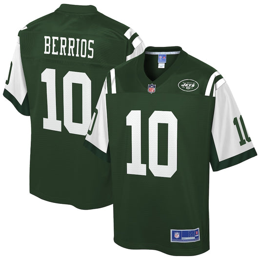 New York Jets Braxton Berrios Pro Line Gotham Green Football Jersey product image