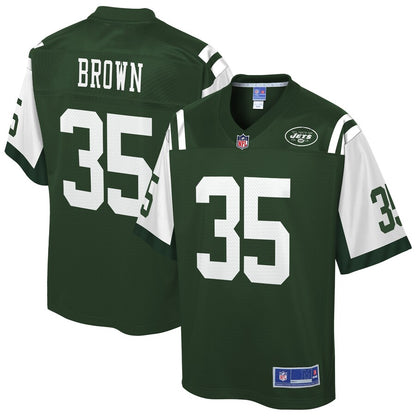 New York Jets Daniel Brown Pro Line Gotham Green Football Jersey product image