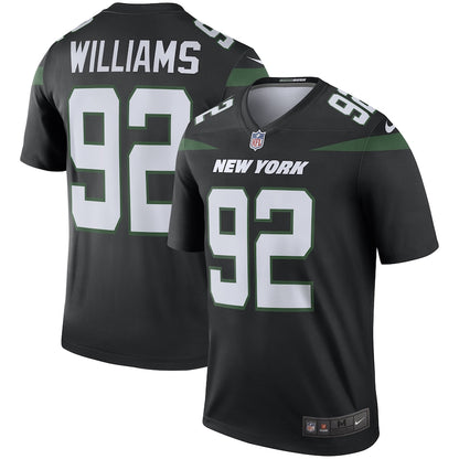 New York Jets Leonard Williams Black Football Jersey product image