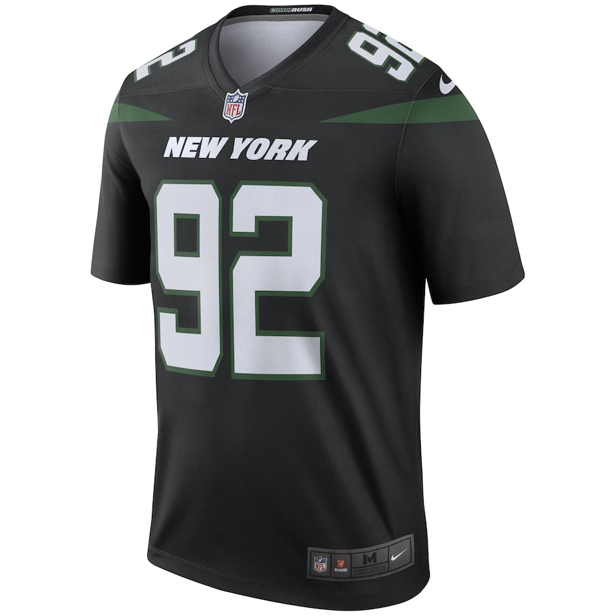 New York Jets Leonard Williams Black Football Jersey product image