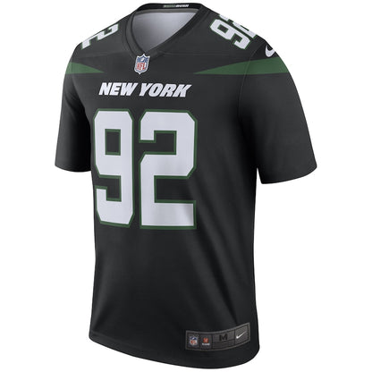 New York Jets Leonard Williams Black Football Jersey product image